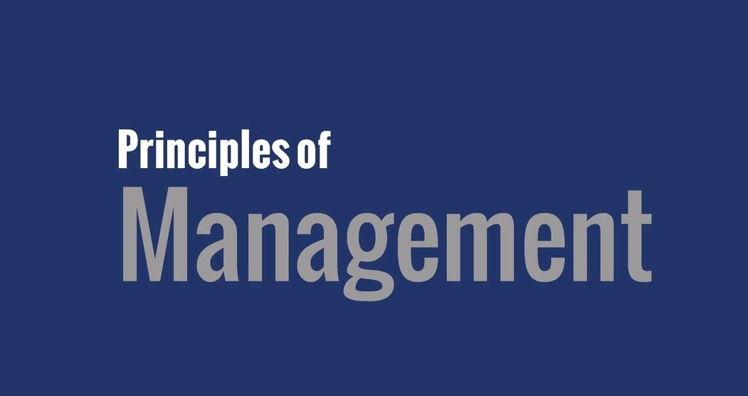 Principles of Management