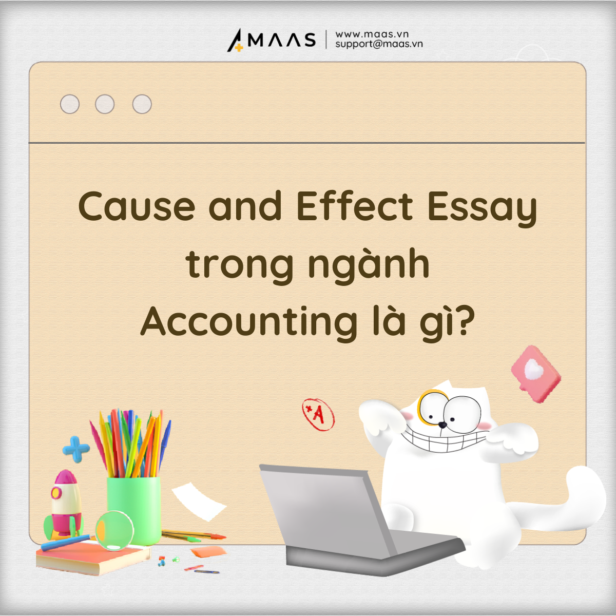 Cause and Effect Essay ngành Accounting