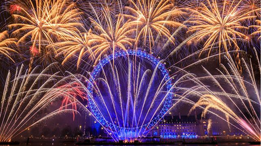 London firework display new years eve là sự kiện đón năm mới nổi tiếng tại Anh