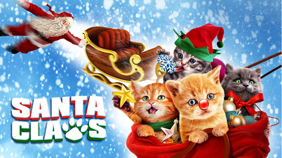 Cùng xem cách các chú mèo sẽ giao quà vào đêm Noel trong Santa Claws