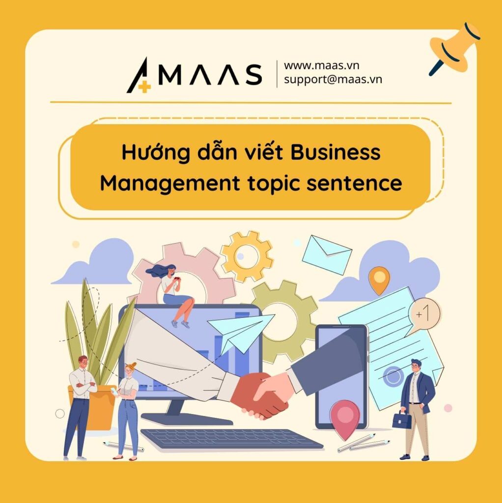 Business Management topic sentence