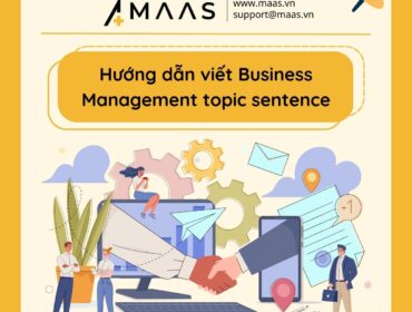 Business Management topic sentence
