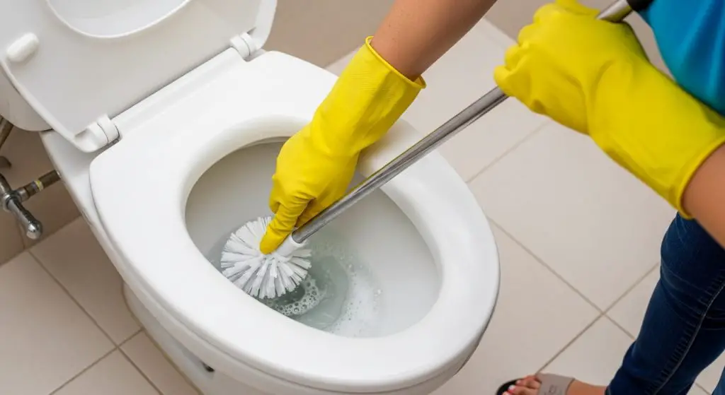 DIY toilet whitening cream is better than bleach: goodbye to stains.