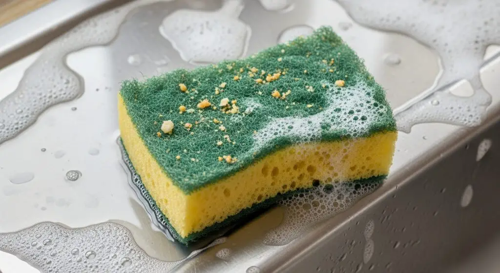 Dirty dish sponge, don’t throw it away: if you do this it will come back as new
