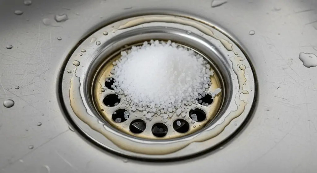 Salt in your sink drains, why you should do it every night